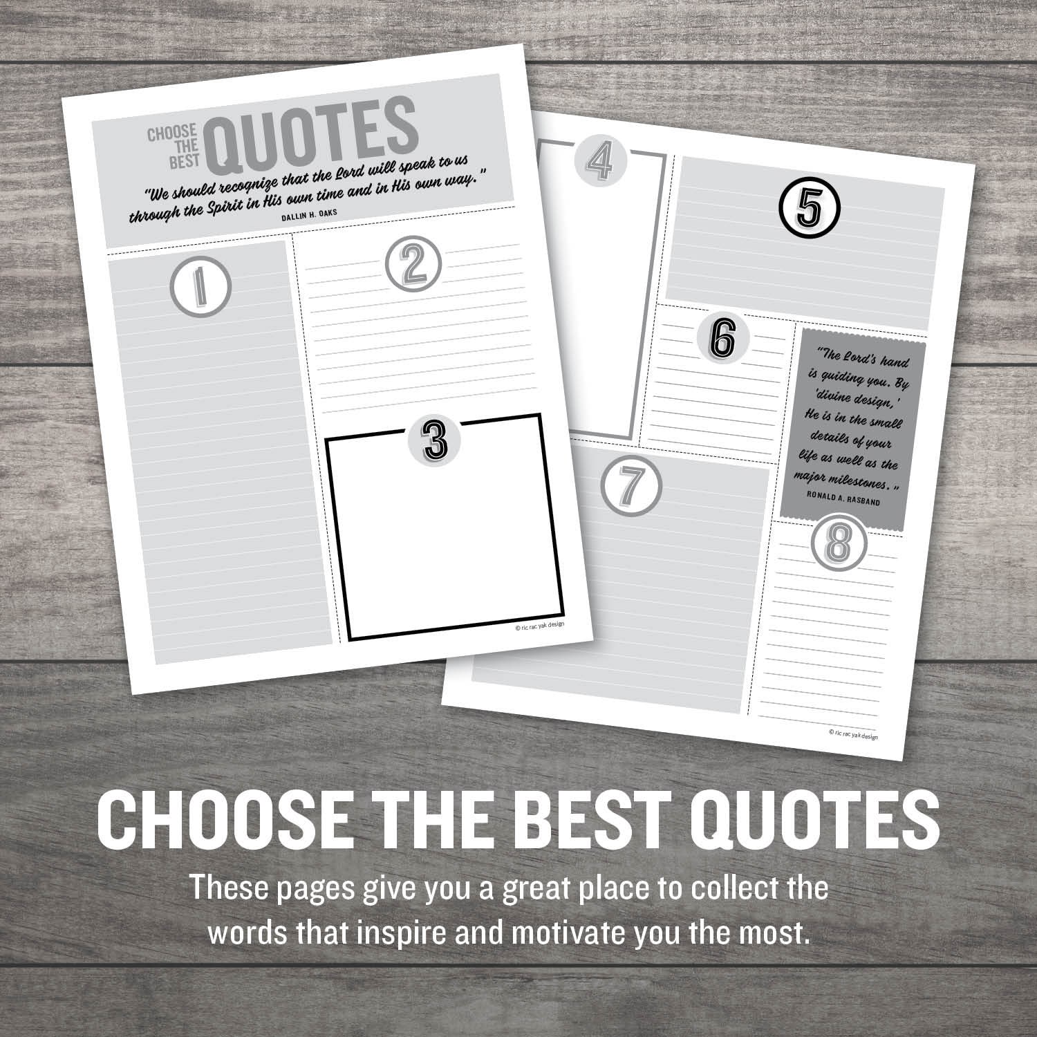 LDS General Conference Packet Black & White Printer Friendly - Etsy