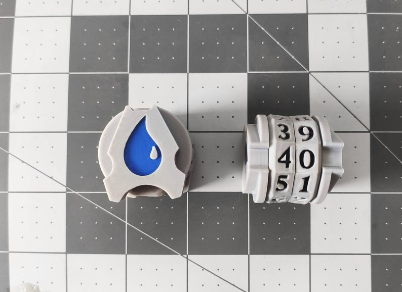 MTG 3D Printed Spindown Life Counter mana Symbols - Etsy