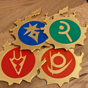 FFXIV 3D Printed Job Coasters [Meteor]