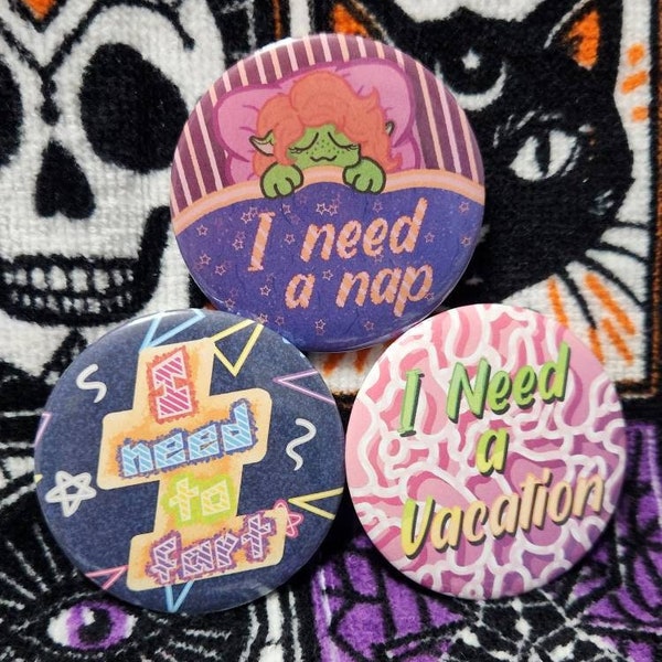I Need... Buttons and Magnetic Bottle Openers