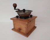 Coffee Grinder Mill c. 1900s antique vintage rustic decor