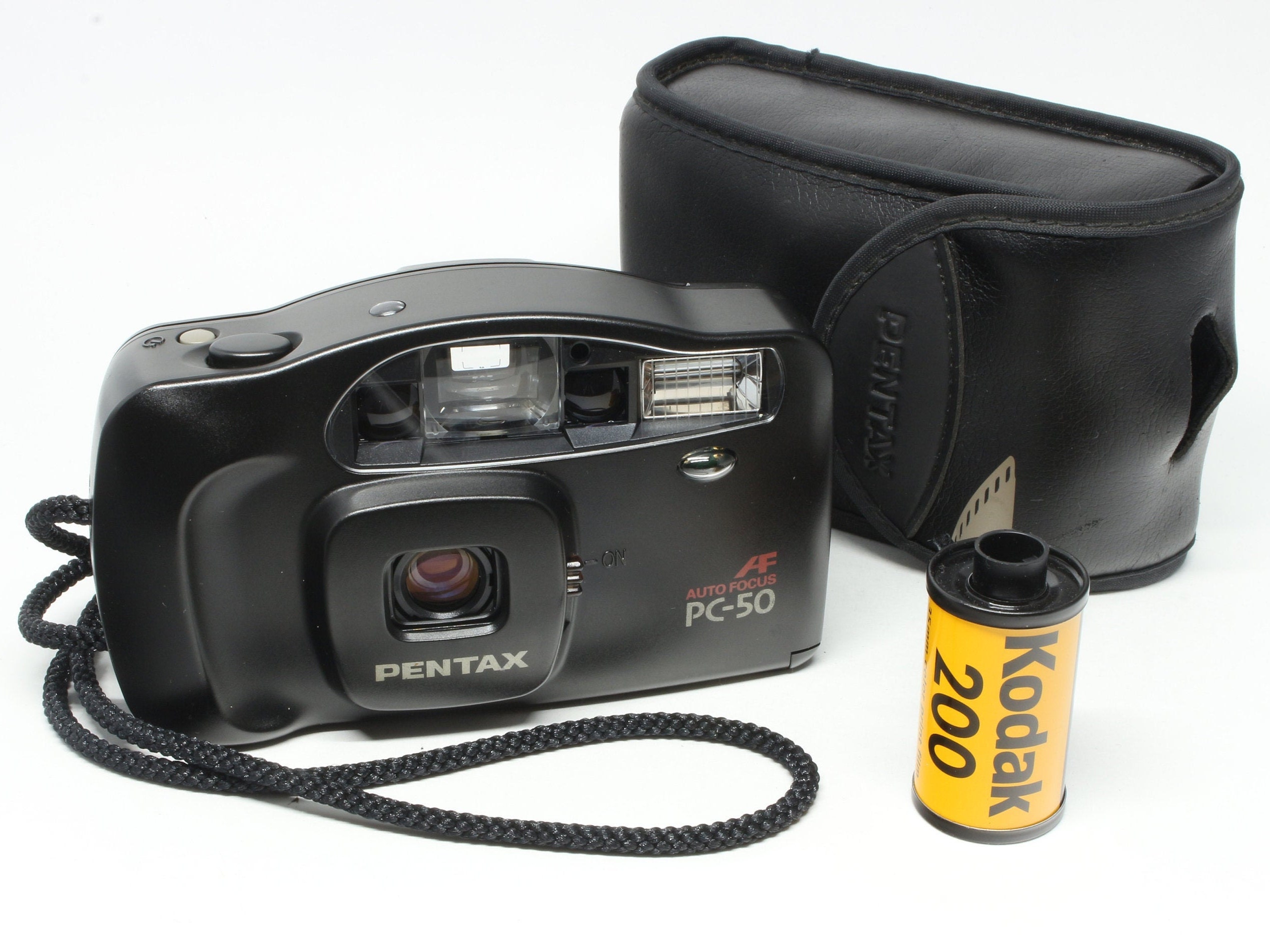 PENTAX PC50 35mm Film Auto Focus Point and Shoot Camera Etsy