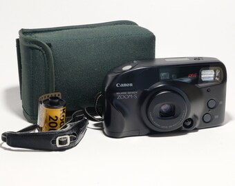 フィルムカメラ Canon Autoboy S F0808-348-1-14v p Canon Autoboy S