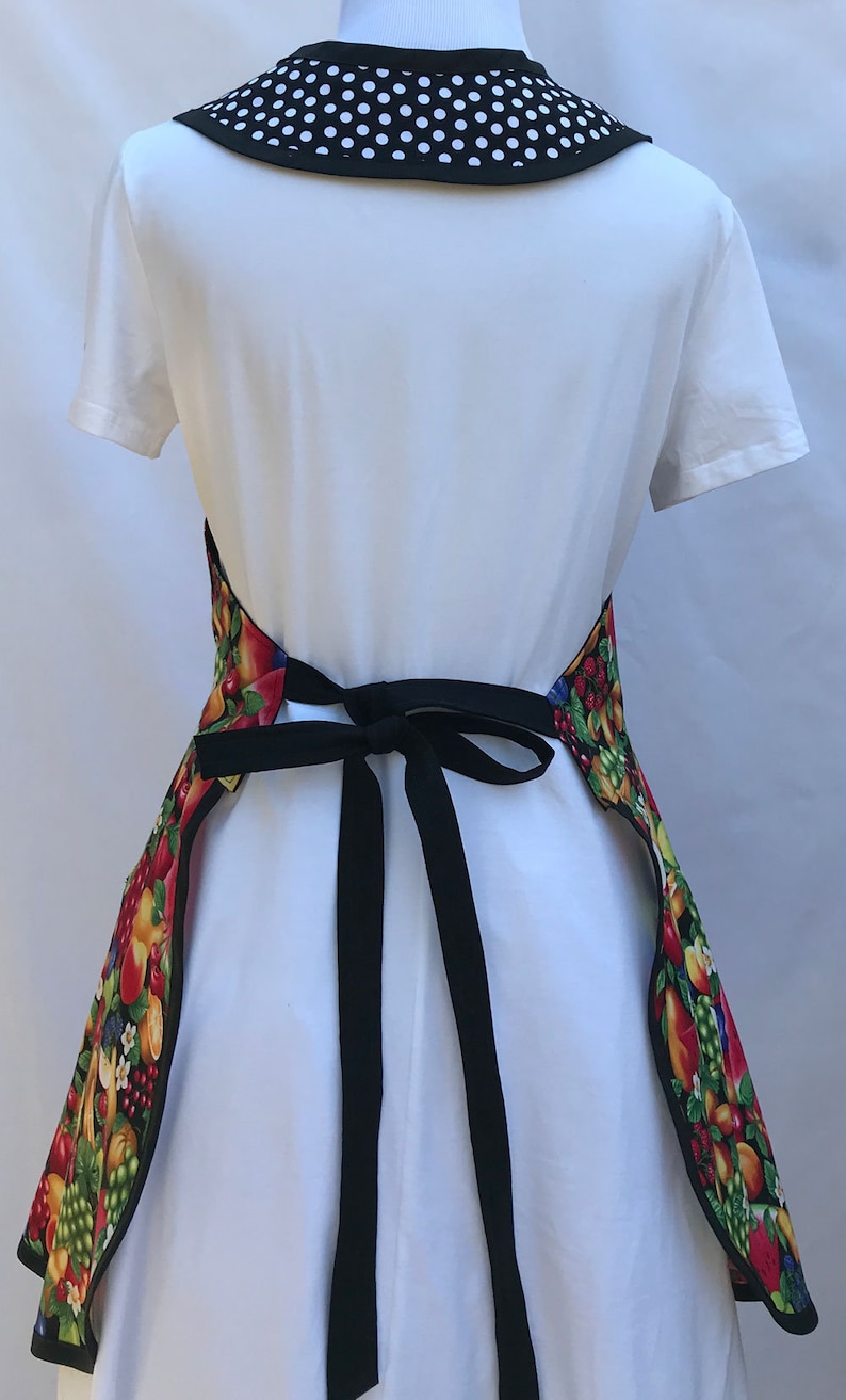 Delicious Fruit Vintage Style Kitchen Cooking Apron Housewarming or Hostess Gift for Women