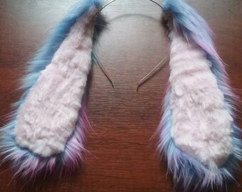 Floppy Bunny petplay ears! Pet play bunny ears bdsm gear petplay gear unwired ears