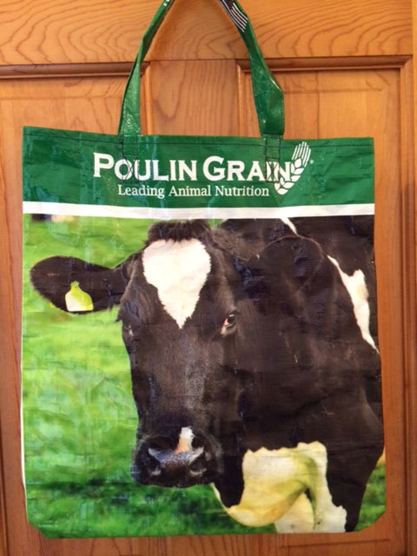 Reusable Tote Bagdairy Cowupcycled Feed Bags Etsy UK