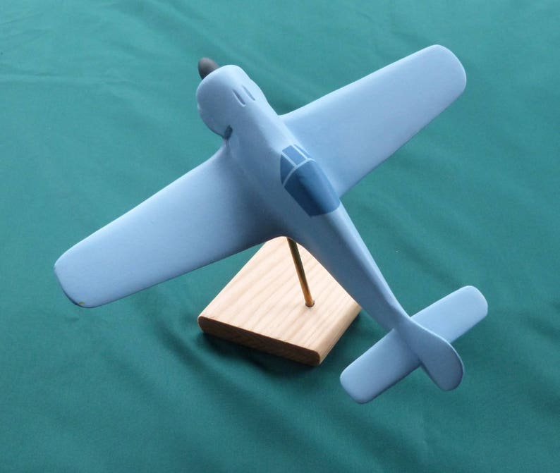 Model Airplane Made of Solid Wood Ready to Paint 1/48 FW 190 Etsy