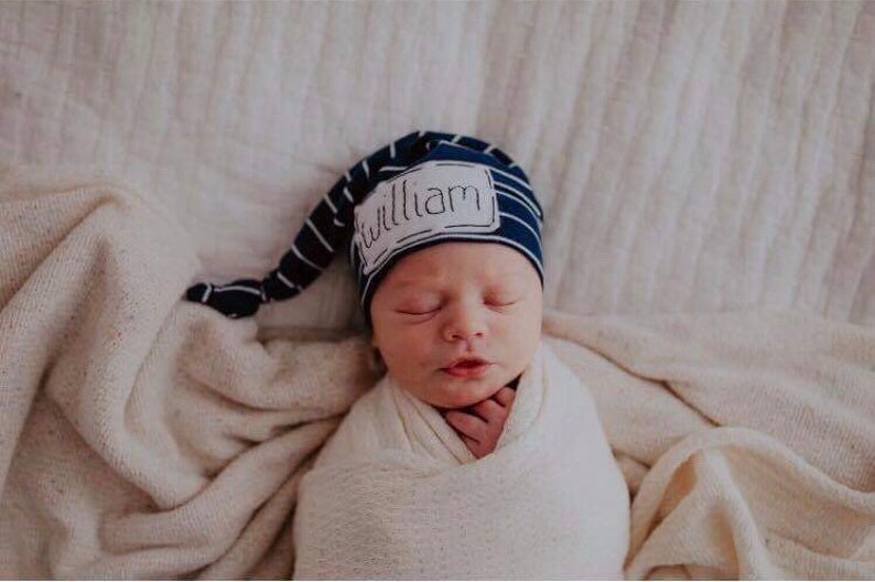 personalized baby hats etsy