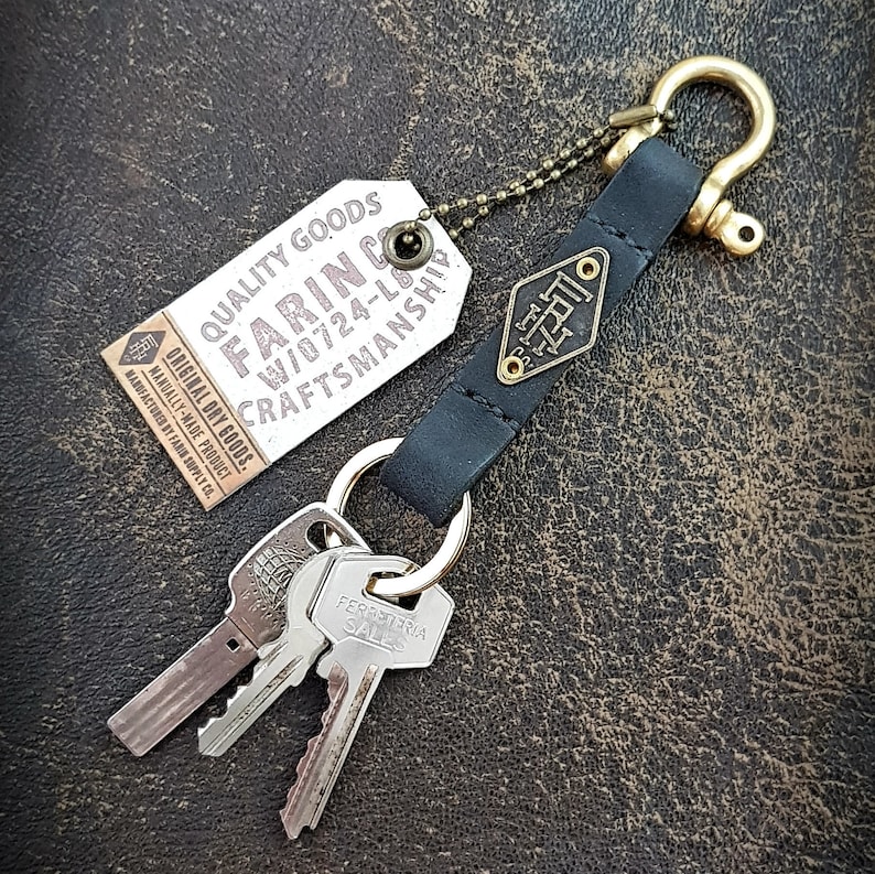 Keychain Small leather Key Fob,Complement Man,Biker,Biker,Men Accessories,Key Ring,Cafe Racer,Riders,Motorcycle,wallet,posterira,leather