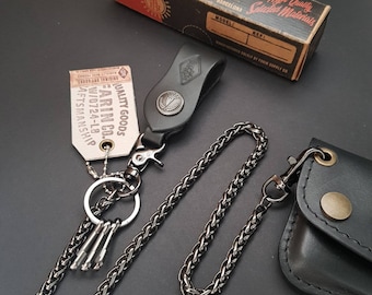 Wallet chain, keychain, lanyard