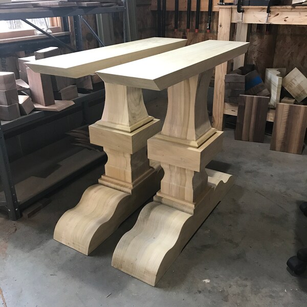 Trestle Dining Table Bases