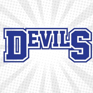 Devils ,Devils svg , Logo des Diables , Devils cut File ,Devils T shirt ,Devils Sport , Lycée , Devils Cricut , Sport svg, Devils Pride