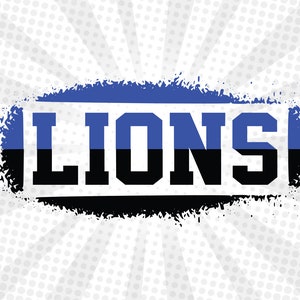 Lions ,Lions svg, Lions logo ,Lions mascot , Lions cut file, Lions cricut, Lions High school ,Cut file,Cricut file, Sport