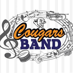 Cougars Svg, Marching Band Svg, Cougars Band Svg, Band Svg, Drum Svg, Marching Band Vektor, Musik Notizen Svg, Schule Team Svg, Band Mama Svg, Cougars