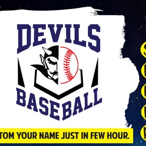 Diablos svg,Devils baseball svg,Devils cut file,Devils logo,Softball svg,Baseball Svg,Baseball Cut file,Baseball Cricut,Baseball bat svg,Svg