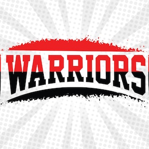 Warriors ,Warriors svg, Warriors logo ,Warriors mascot ,Warriors cut file, Warriors cricut, Warriors High school ,Cut file,Cricut, Sport