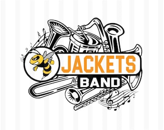 Jackets Band svg,Marching Band svg,Band svg,Band Mom svg,Jackets svg,Cheer svg,Cricut,Silhouette,Cut file,Logo,Vector,sport,school spirit