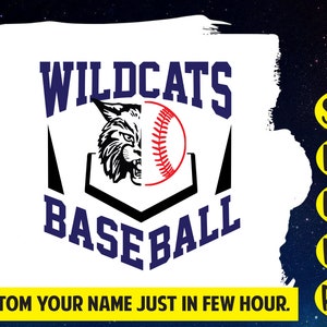 Wildcats svg,Wildcats baseball svg,Wildcats cut file,Softball svg,Baseball Svg,Baseball Cut file,Baseball Cricut,Baseball bat svg,Svg,Pride