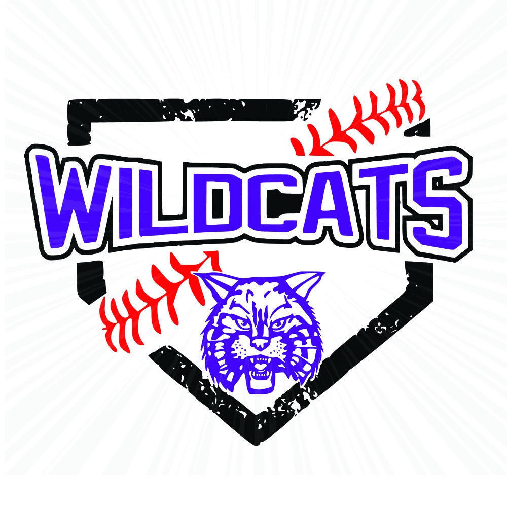 Download Wildcats svgWildcats baseball svg SVG DXF Cricut | Etsy