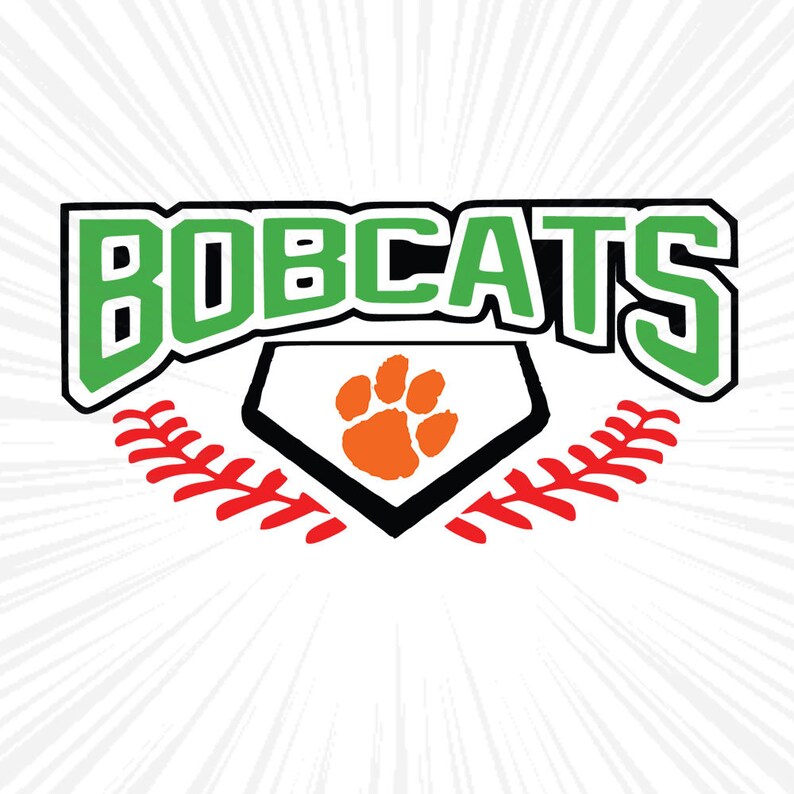 Bobcats svgBobcats baseball svg SVG DXF Cricut Etsy