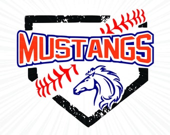 Mustangs svg,Mustangs baseball svg ,SVG ,DXF ,Cricut ,Cameo,Silhouette,cut file,cheer svg,School spirit, mascot,Baseball svg,Mustangs mascot