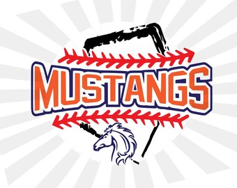 Mustangs svg,Mustangs baseball svg ,SVG ,DXF ,Cricut ,Cameo,Silhouette,cut file,cheer svg,School spirit, mascot,Baseball svg,Mustangs mascot