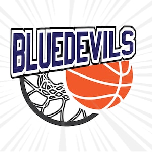 Devils svg,Basketball svg,Devils Basketball,Devils cut file,Cricut Cut Files, Silhouette Cut Files,Cutting Files,Distressed Svg,bluedevils