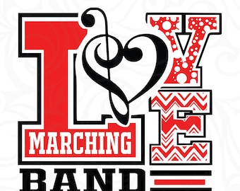 Marching Band svg,Love Band svg,Music notes svg,Band svg,Drum svg,Love svg,Marching band vector,Music notes svg,School team svg,Band mom svg