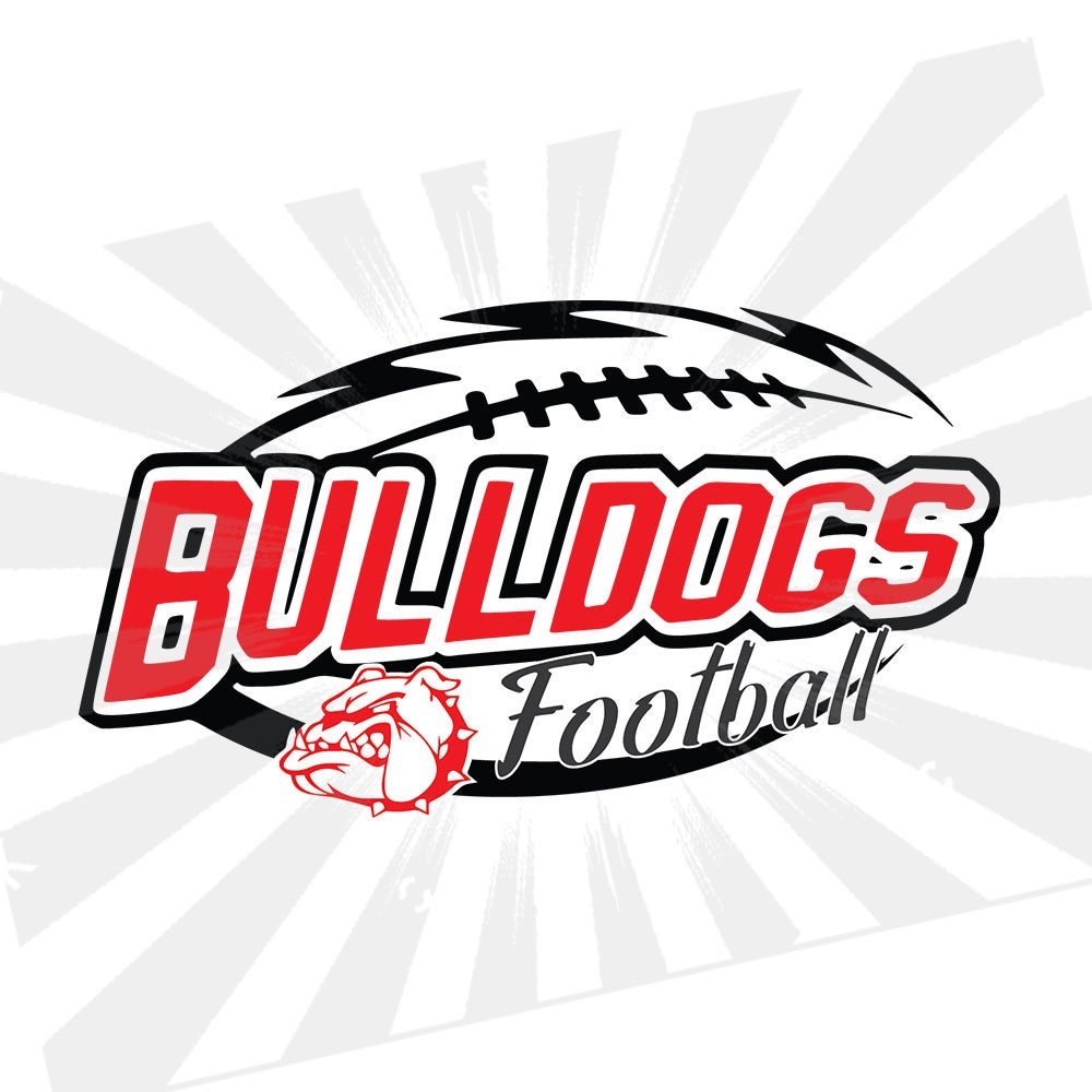 Download Bulldogs football SVG DXF EPS cut | Etsy