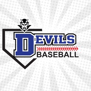 Diablos, Diablos svg, Diablos Béisbol, Mascota de los Diablos, Archivo de corte de Diablos, Cricut de diablos, Béisbol, Softbol, Archivo de corte, Cricut, Blue Devils svg
