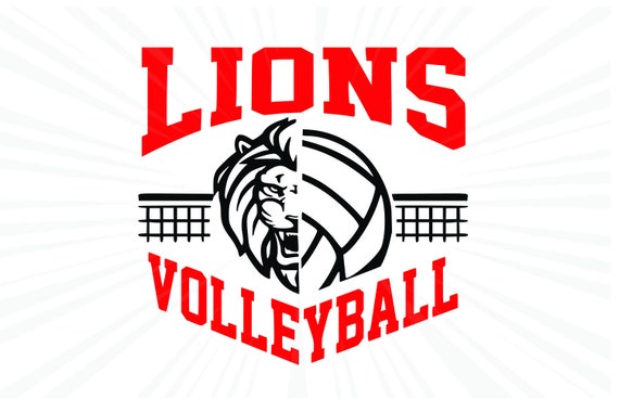 Download Lions Svg Volleyball Svg Lions Volleyball T Shirt Design Etsy