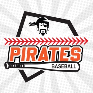 Pirate ,Pirate svg , Pirate Baseball, Pirate Softball,Pirates mascot,Pirates cut file,Baseball svg,Baseball cut file,Baseball cricut,Vector