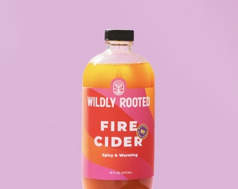 Handcrafted Fire Cider 16oz. Ships Priority Mail