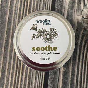 Soothe Balm, Lanolin Infused Balm, Bath and Body, Handmade Balm, Hand Care product, skin care, knitters balm, crocheters balm