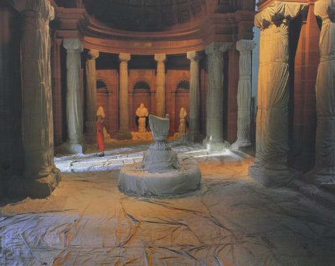 Christo - Wrapped Vestibule - Offset Lithograph