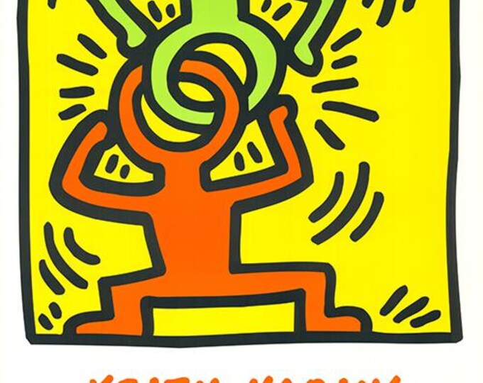 Keith Haring - Headstand - Art Print
