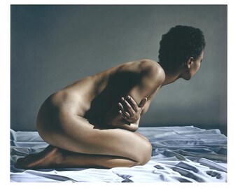 Peter Handel - Kathi On White Cloth - Giclée