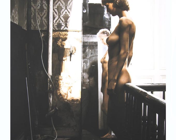 Peter Handel - On Staircase - Giclée