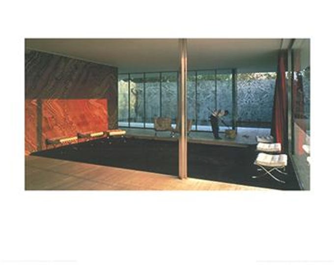 Jeff Wall - Mies van der Rohe Foundation - Art Print