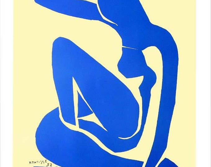 Henri Matisse - Blue Nude - Color Lithograph