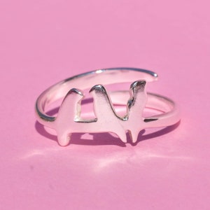 Bird ring cute rings for her image 1