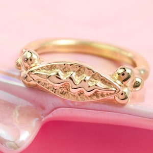 Snake ring - gold elegant ring
