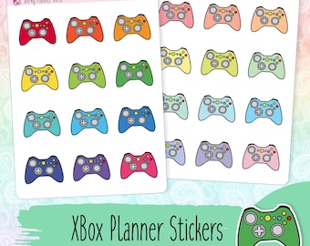 Game Controller Planner Stickers