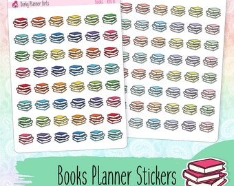 Books Planner Stickers