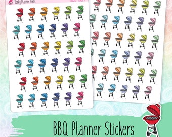 BBQ Planner Stickers