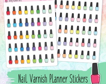 Nagellak Planner Stickers