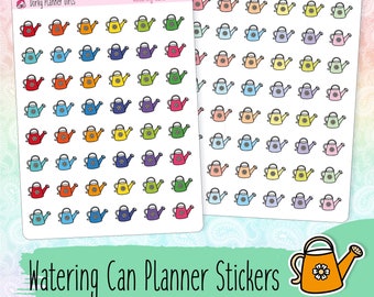 Stickers gieter: regenboog of pastel