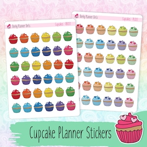 Cupcake-plannerstickers