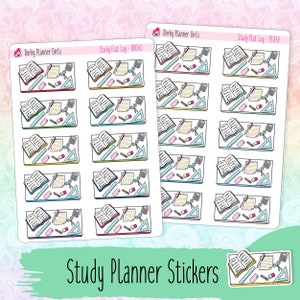 Stickers studieplanner
