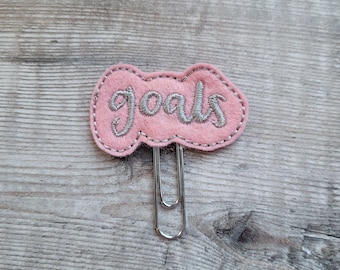 Goals Planner Clip - Motivational Gift